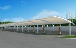 修文县膜结构停车棚