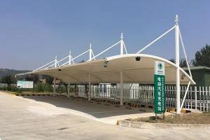 修文县膜结构停车棚